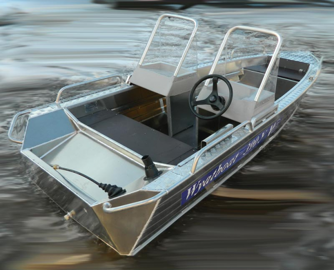 Wyatboat-390У с консолями